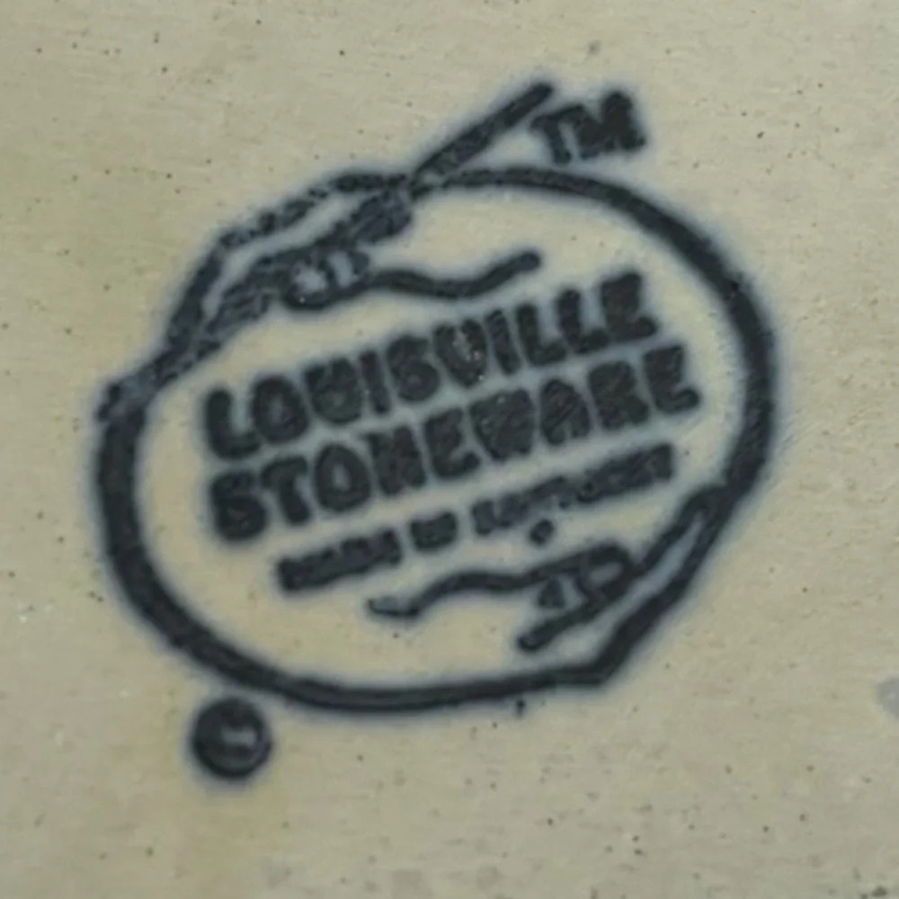 Louisville Stoneware Bachelor Button Cornflower Creamer Pitcher - Picture 7 of 8